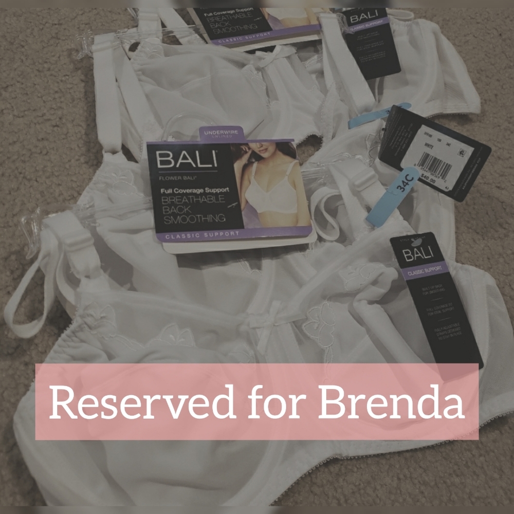 Bali Flower Comfort-U Underwire Bra Pack